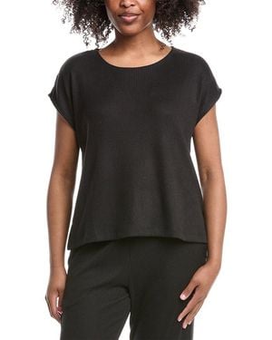 NATORI EDIT Eden Rib Knit Everywhere Top - Black