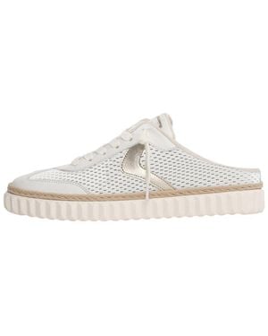 Voile Blanche Ines Mule Leather Sneaker - White