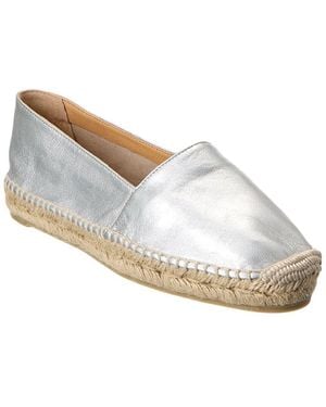 Castañer Kenda Leather Espadrille - White