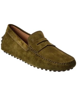 Tod's Suede Loafer - Green