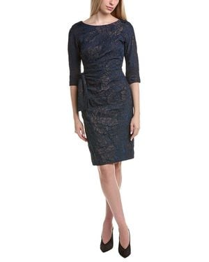 Sara Campbell Verona Sheath Dress - Blue