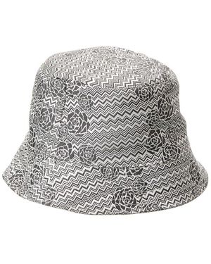 Missoni Silk-Blend Bucket Hat - Gray