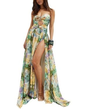 Tedora Maxi Dress - Green