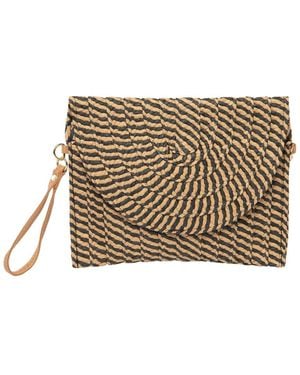 San Diego Hat San Lorenzo Wristlet Clutch - Metallic