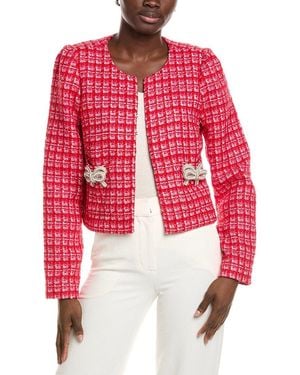 Lilly Pulitzer Kimia Boucle Jacket - Red