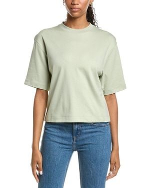 Vince Wide Sleeve Crop T-Shirt - Green