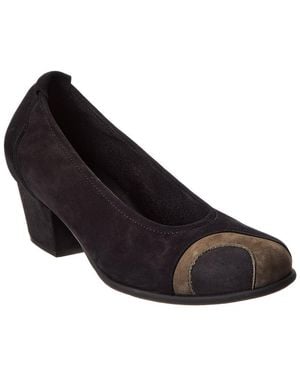 Arche Malloa Suede Pump - Black