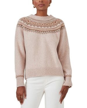J.McLaughlin Joey Wool-Blend Jumper - Natural