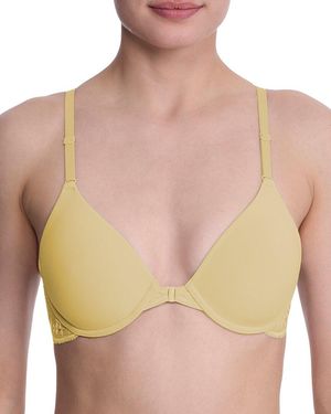 Natori Lush Front Close Contour Underwire Bra - Natural