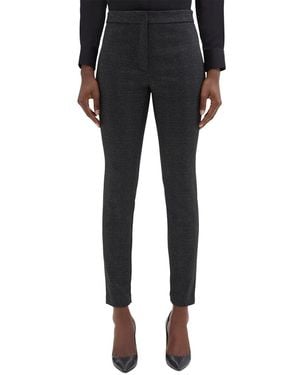 Theory Ponte Zip Pant - Black