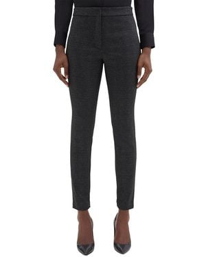 Theory Ponte Zip Pant - Black