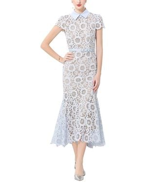 DZA Midi Dress - Blue