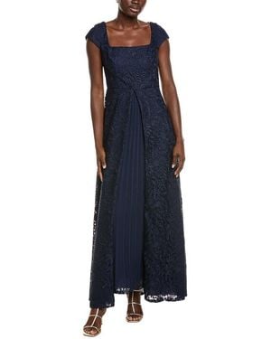 Kay Unger Claudia Gown - Blue
