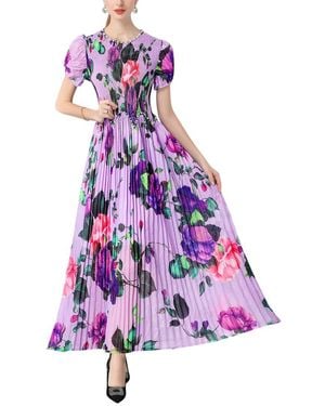 Kaimilan Maxi Dress - Purple