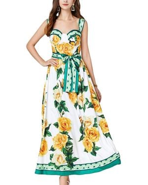 Kaimilan Midi Dress - Yellow