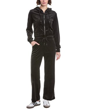Marion 2Pc Wide Leg Pant & Hoodie Set - Black
