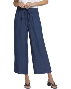 NYDJ Petite Jayne Ocean Ankle Crop Jean - Blue