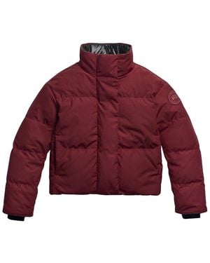 Canada Goose Grandview Cropped Jacket - Red