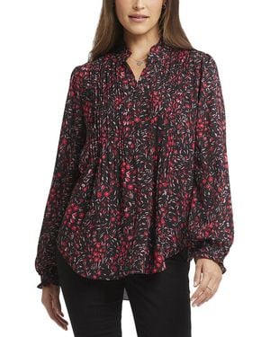 NYDJ Petite Tunic Blouse - Red