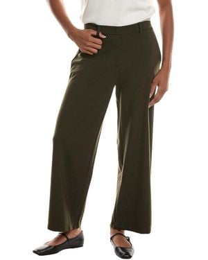 Eileen Fisher Petite Wide Trouser - Green