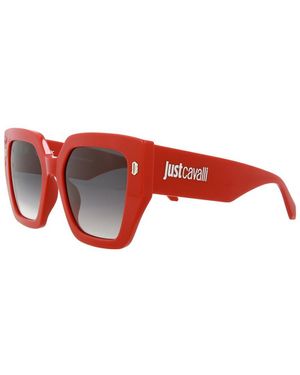 Just Cavalli Sjc021K 53Mm Polarized Sunglasses - Red