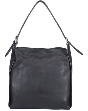 Frye Carla Leather Hobo Bag - Black