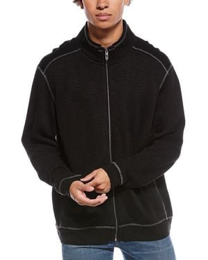 Tommy Bahama Tobago Bay Full Zip Jacket - Black