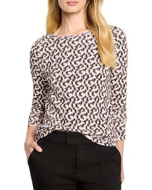 NIC+ZOE Printed Boat T-Shirt - Black