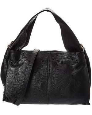 Isabella Rossetti Bliar27 Top Handle Leather Bag - Black