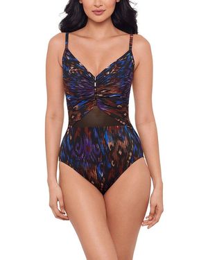 Miraclesuit Tapiz Mariposa One-Piece - Blue