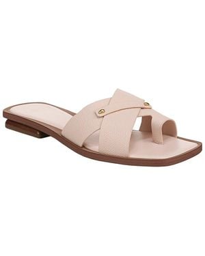 Franco Sarto A-Etta Leather Slide - Pink