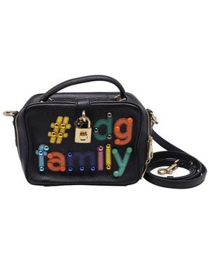Dolce & Gabbana Dg Family Crossbody Bag (Authentic Pre-Loved) - Black