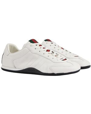 Gucci Leather Trainer - White