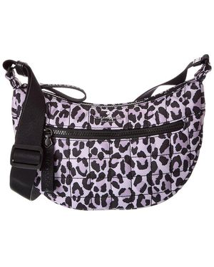 Kate Spade Camden Quilted Large Leopard Sling Bag - Blue
