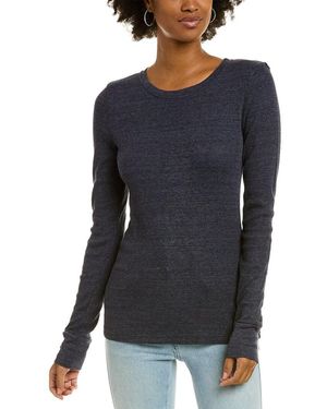 Michael Stars Julie Thermal Top - Blue