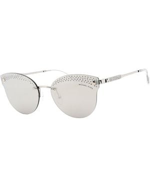 Michael Kors Cat Eye Mirrored Sunglasses - White