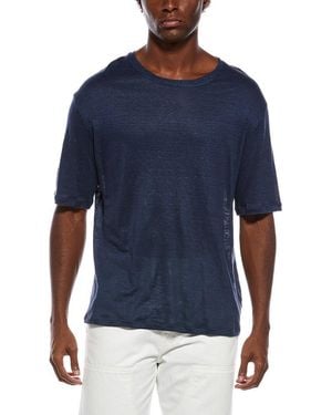 Isaia Linen Jersey Shirt - Blue