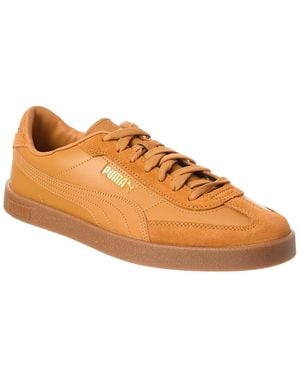 PUMA Club Ii Era Leather Trainer - Brown