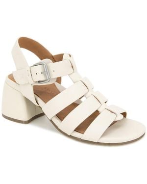 Gentle Souls Margarite Leather Sandal - Metallic