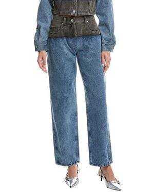 3.1 Phillip Lim Two-Toned Slouchy Jeans - Blue