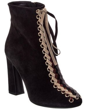 Roger Vivier Suede Boot - Black