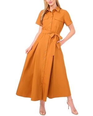 Ted Baker Belted Shirtdress - Orange