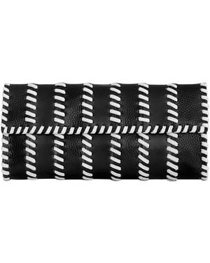 Rebecca Minkoff Patchwork Leather Clutch - Black