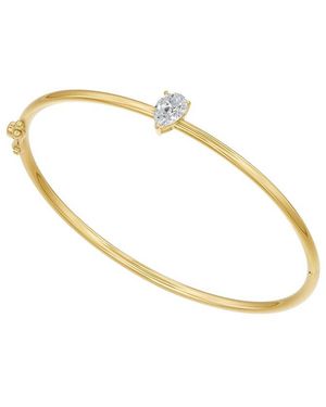 Lab Grown Diamonds 14K 1.00 Ct. Tw. Lab-Grown Diamond Bracelet - Metallic