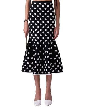 Carolina Herrera Trumpet Skirt - Black