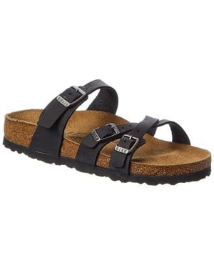 Birkenstock Franca Narrow Oiled Leather Sandal - Brown