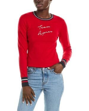 Meister X Fera Team Apres Wool-Blend Jumper - Red