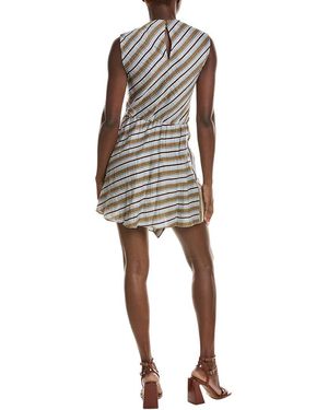 A.L.C. Poppy Linen Mini Dress in Green | Lyst A.L.C. Poppy Linen Mini Dress in Green | Lyst