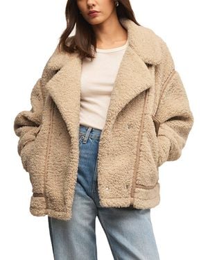 Z Supply Ari Sherpa Coat - Natural