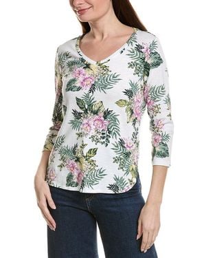 Tommy Bahama Ashby Isles Petal Of Luxury T-Shirt - White